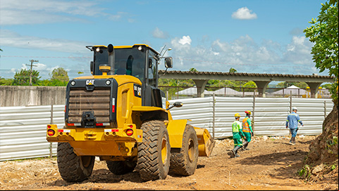 Começam as obras em ruas, praça e outros espaços públicos nos Flexais
