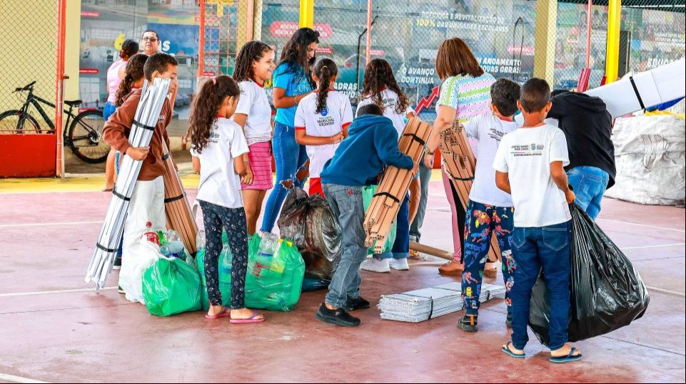 1° Edição do Plastitroque de 2025 arrecada 4 toneladas de resíduos em Marechal Deodoro