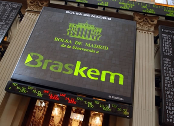 Braskem - Bolsa de Madri